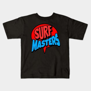 Surf Masters , Hello Summer Vintage Funny Surfer Riding Surf Surfing Lover Gifts Kids T-Shirt